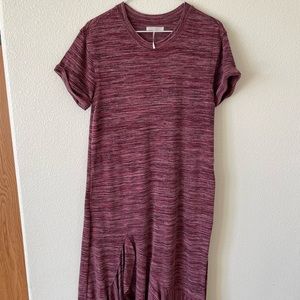 Womens purple dress